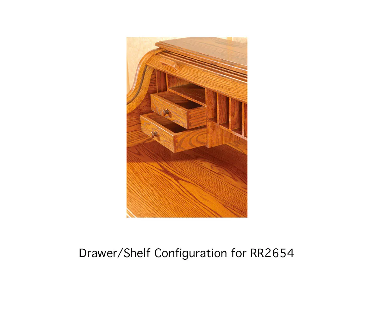 Regancy Rolltop Desk - Image 2