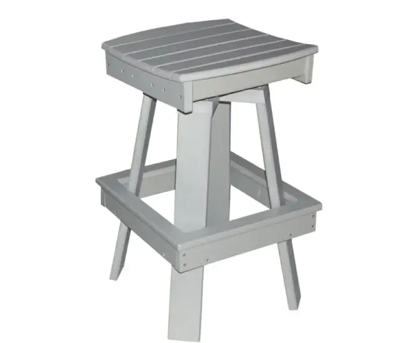 Swivel Saddle Bar Chair