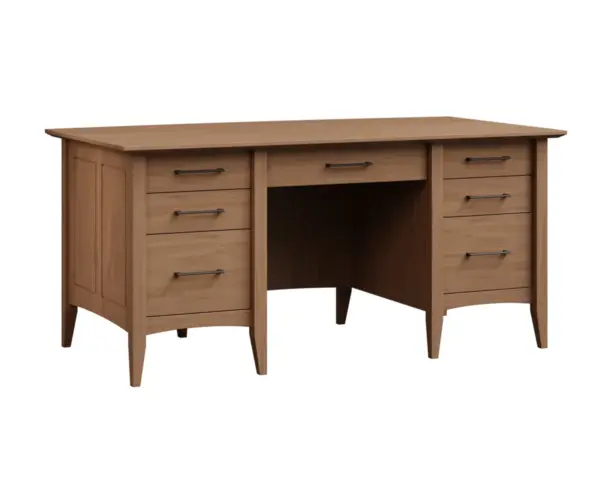 Atlantic Desk with Finished Back