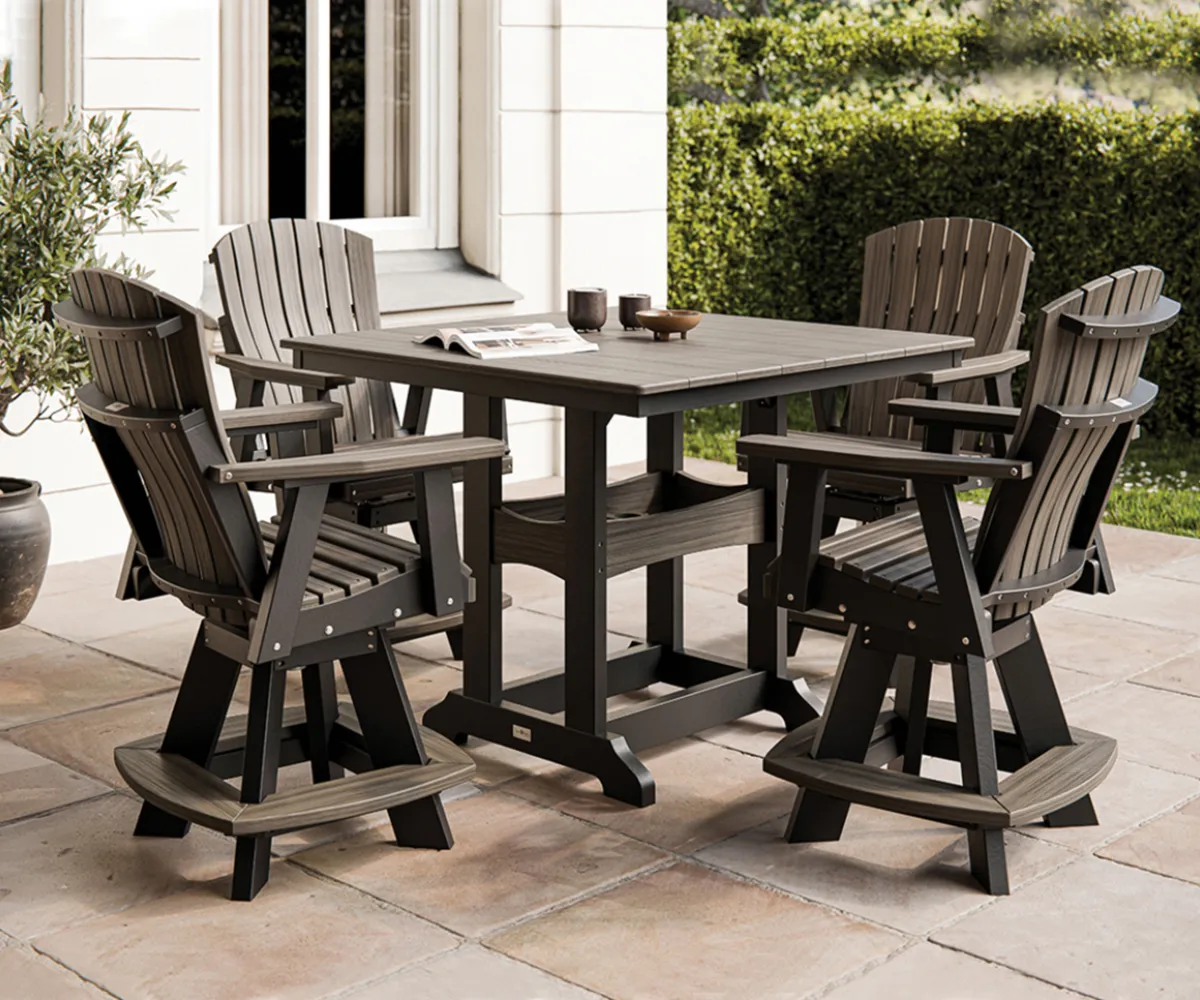 44" Classic Square Table - Counter Height - Image 5
