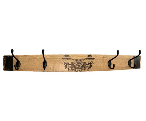 Engraved Coat Rack