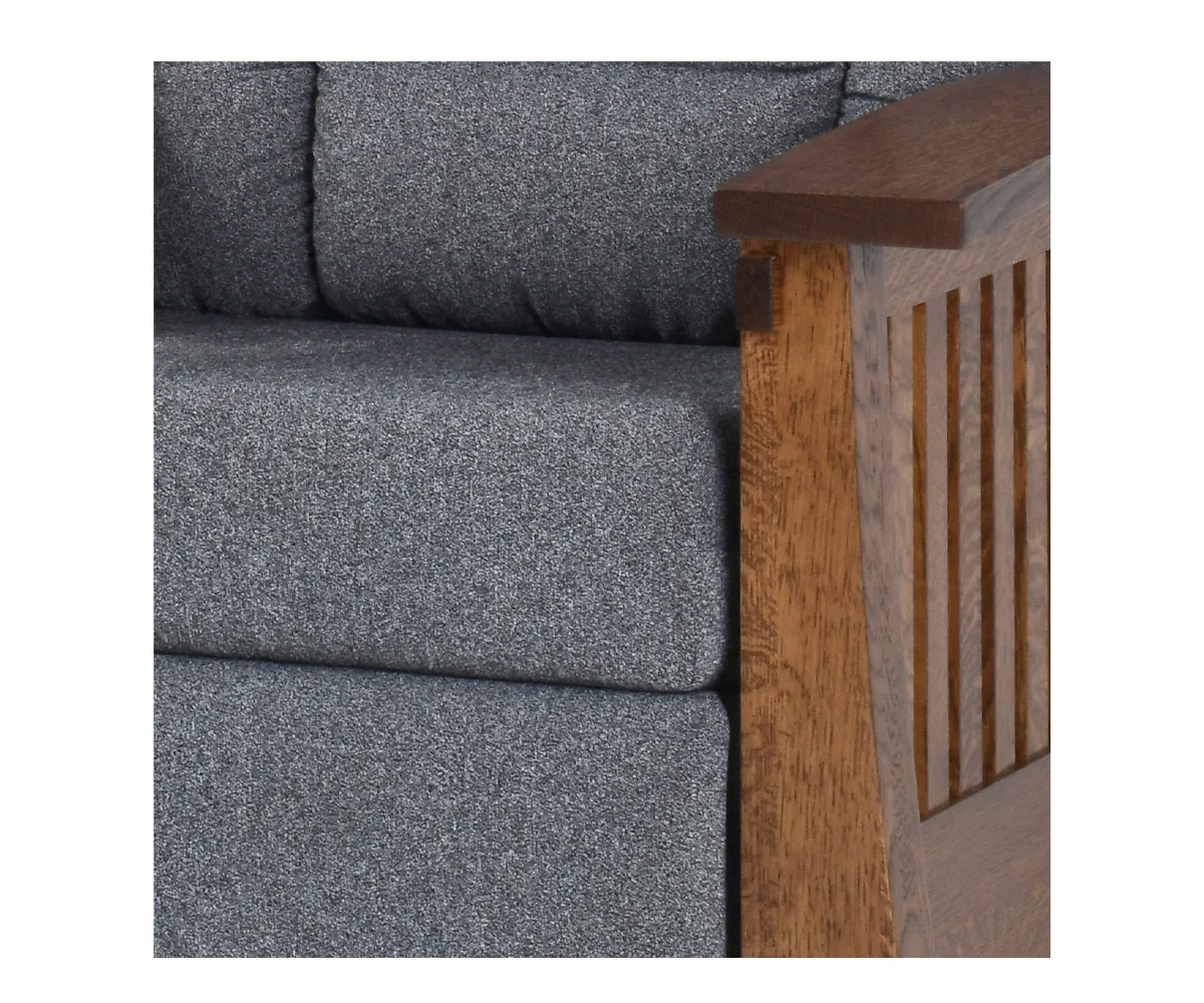 Craftsman Mission Wallhugger Recliner - Image 3