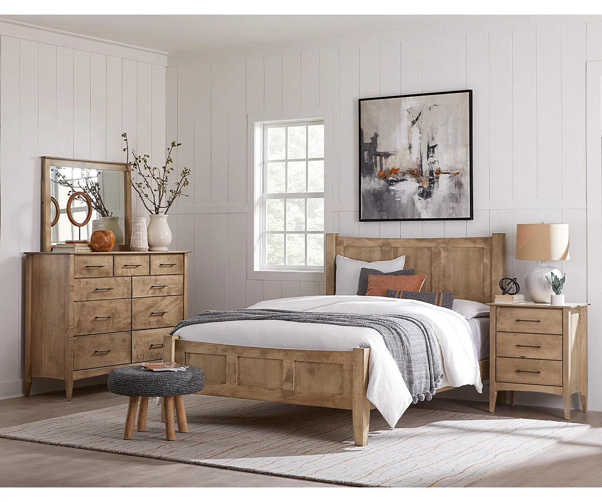 Atlantic 3 Drawer Nightstand - Image 5