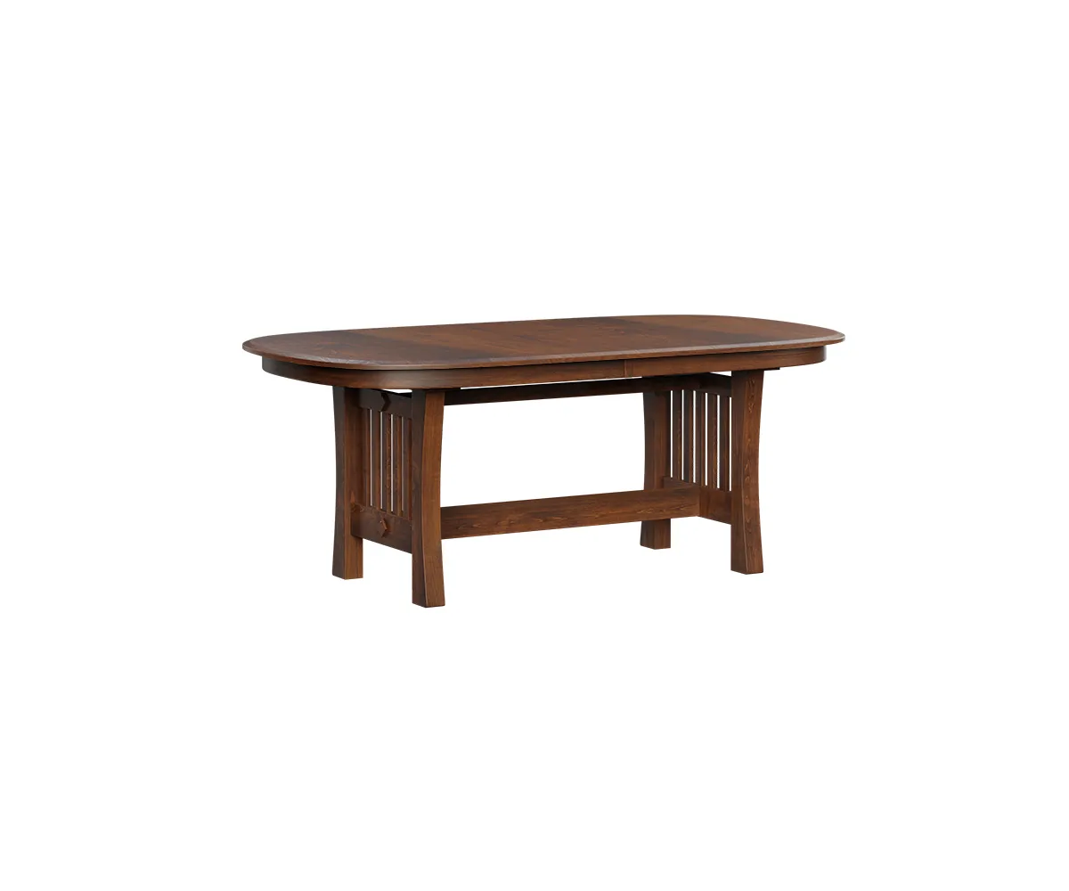 Arts & Crafts Trestle Table