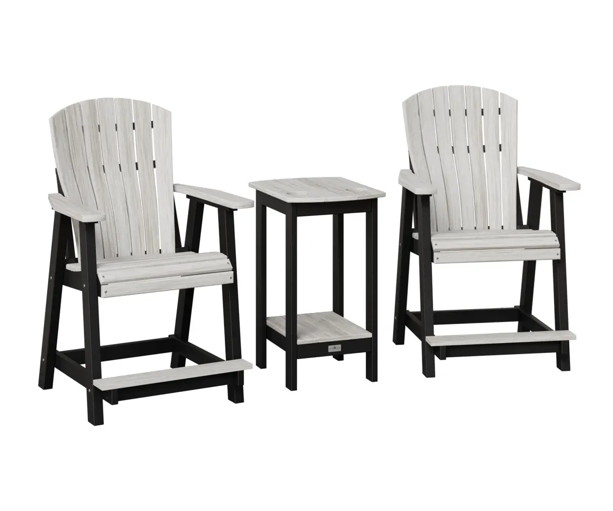 Comfort Back 3 Piece Balcony Set