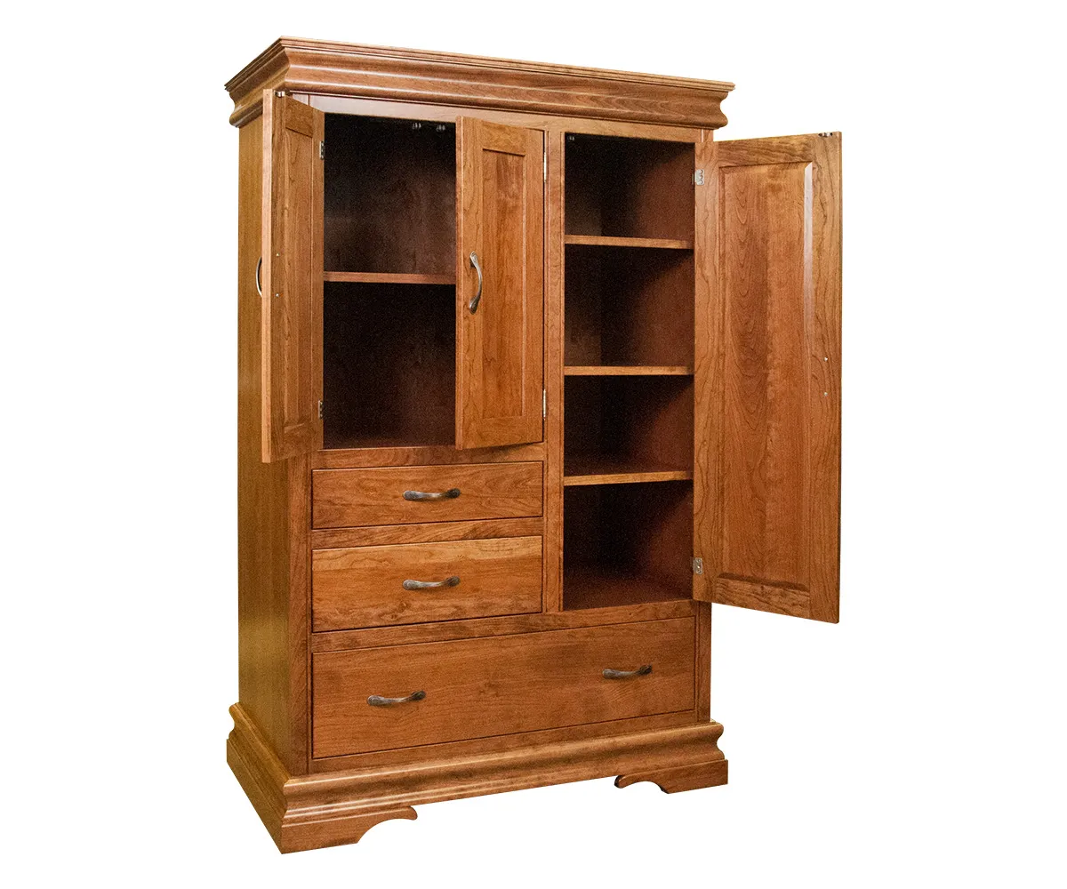 Heirloom Sleigh 43" Chifferobe - Image 2