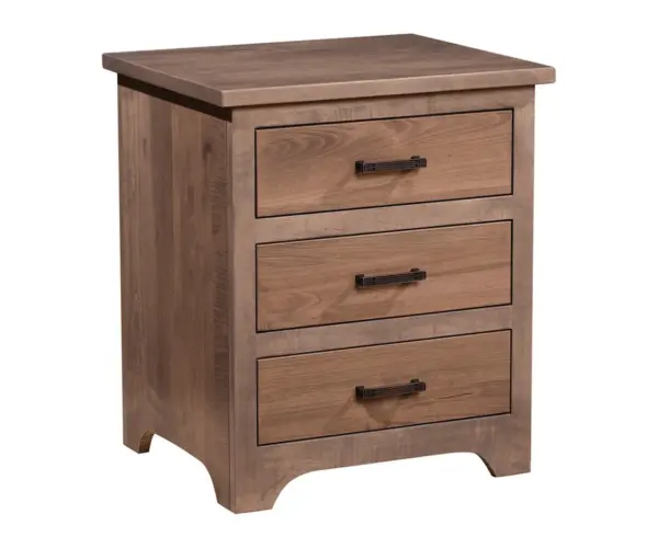 Kentucky Shaker 3 Drawer Nightstand