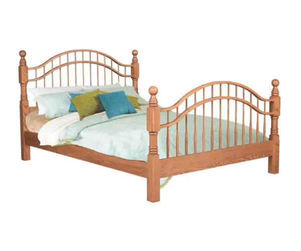 Country Double Bow Bed