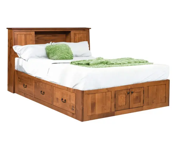 NP Mission Pedestal Bed
