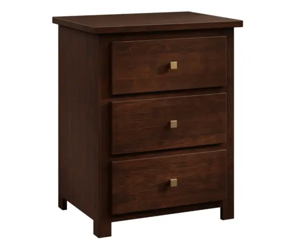 Barndoor 3 Drawer Nightstand