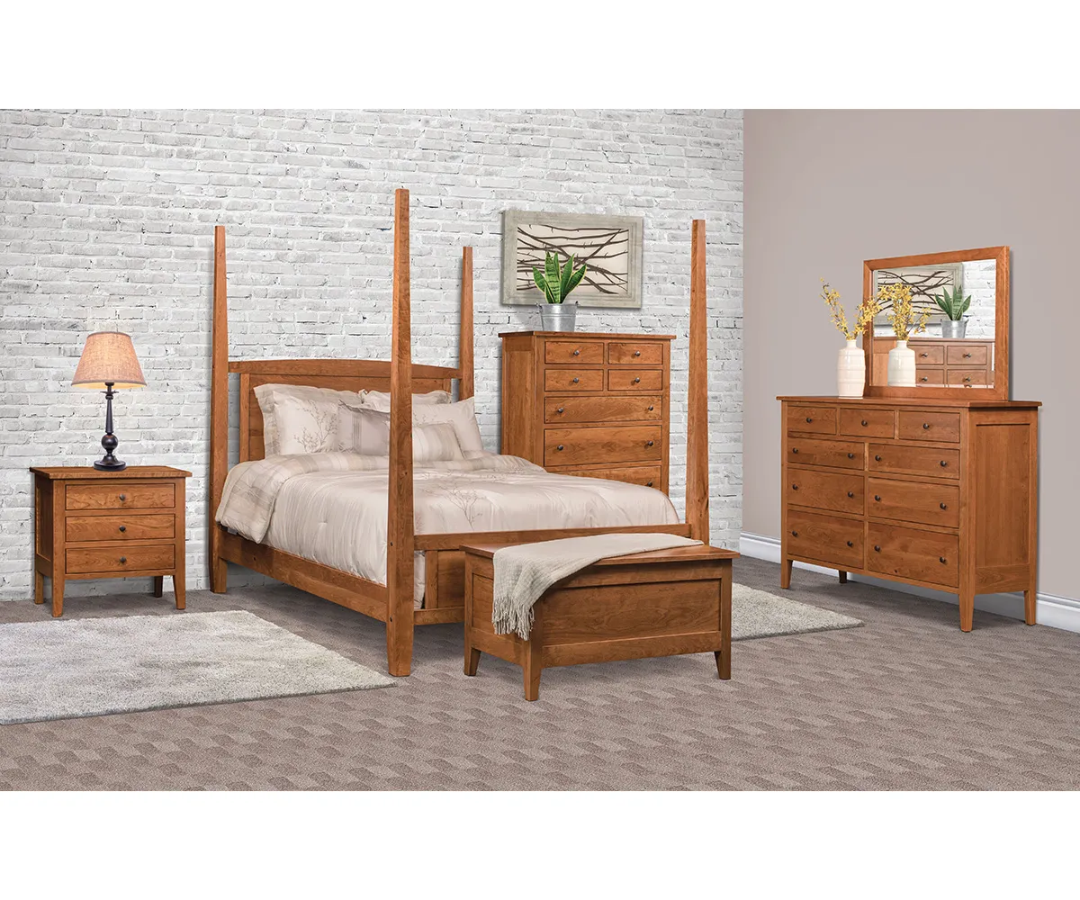 Rosewood Poster Bed - Image 3