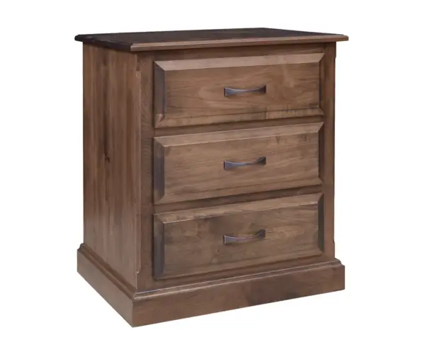 Grand Manor 3 Drawer Nightstand