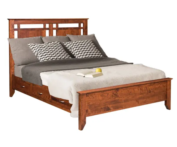 Youth Contemporary Pedestal Bed