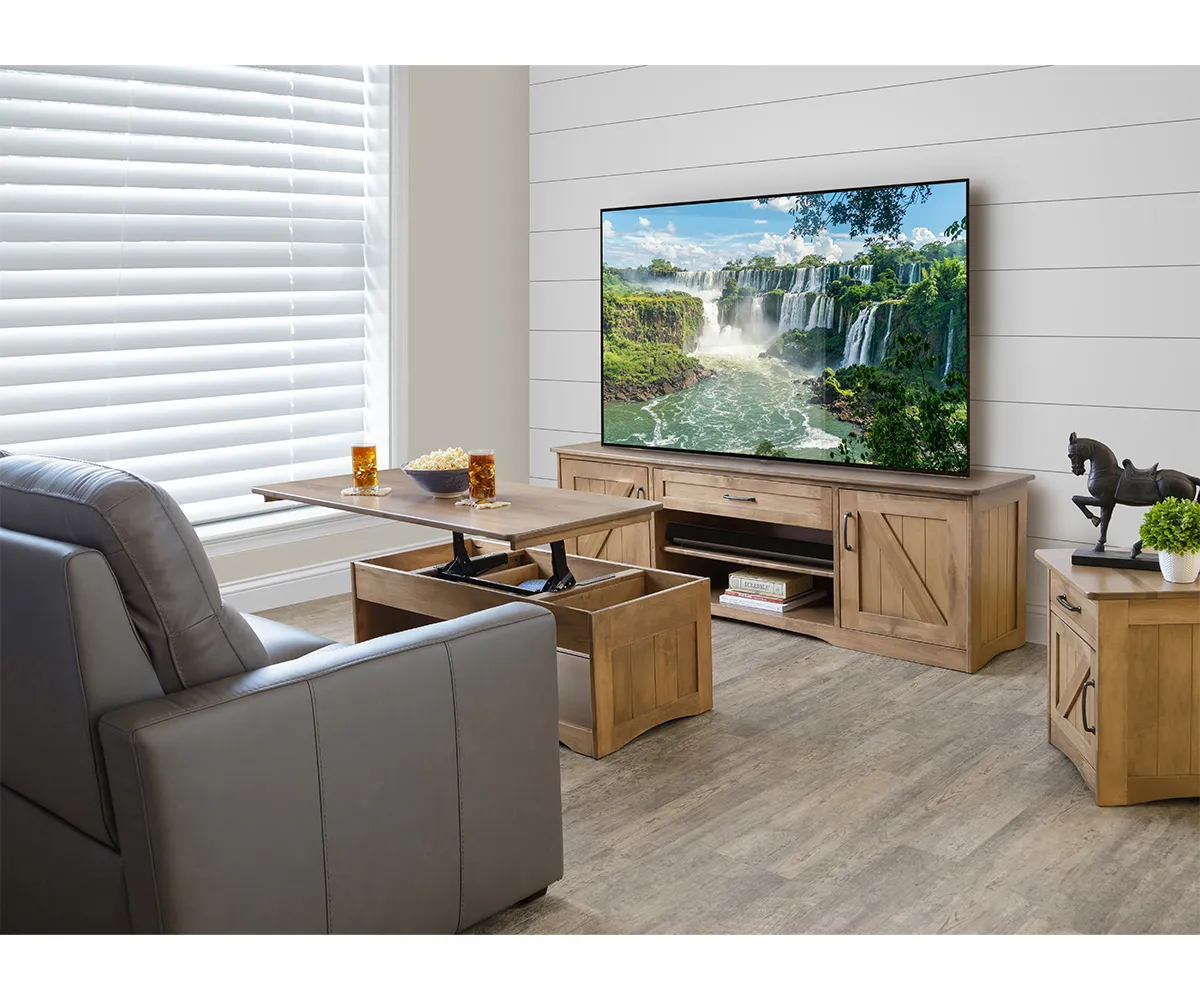 Farmstead 60" Entertainment Center - Image 4
