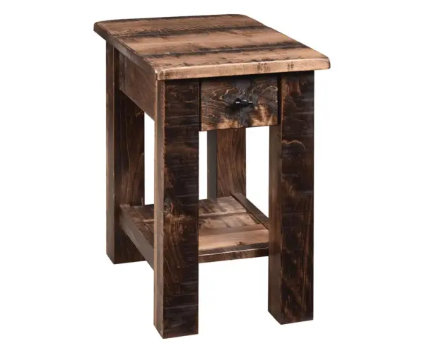 Barn Floor Chair Side Table